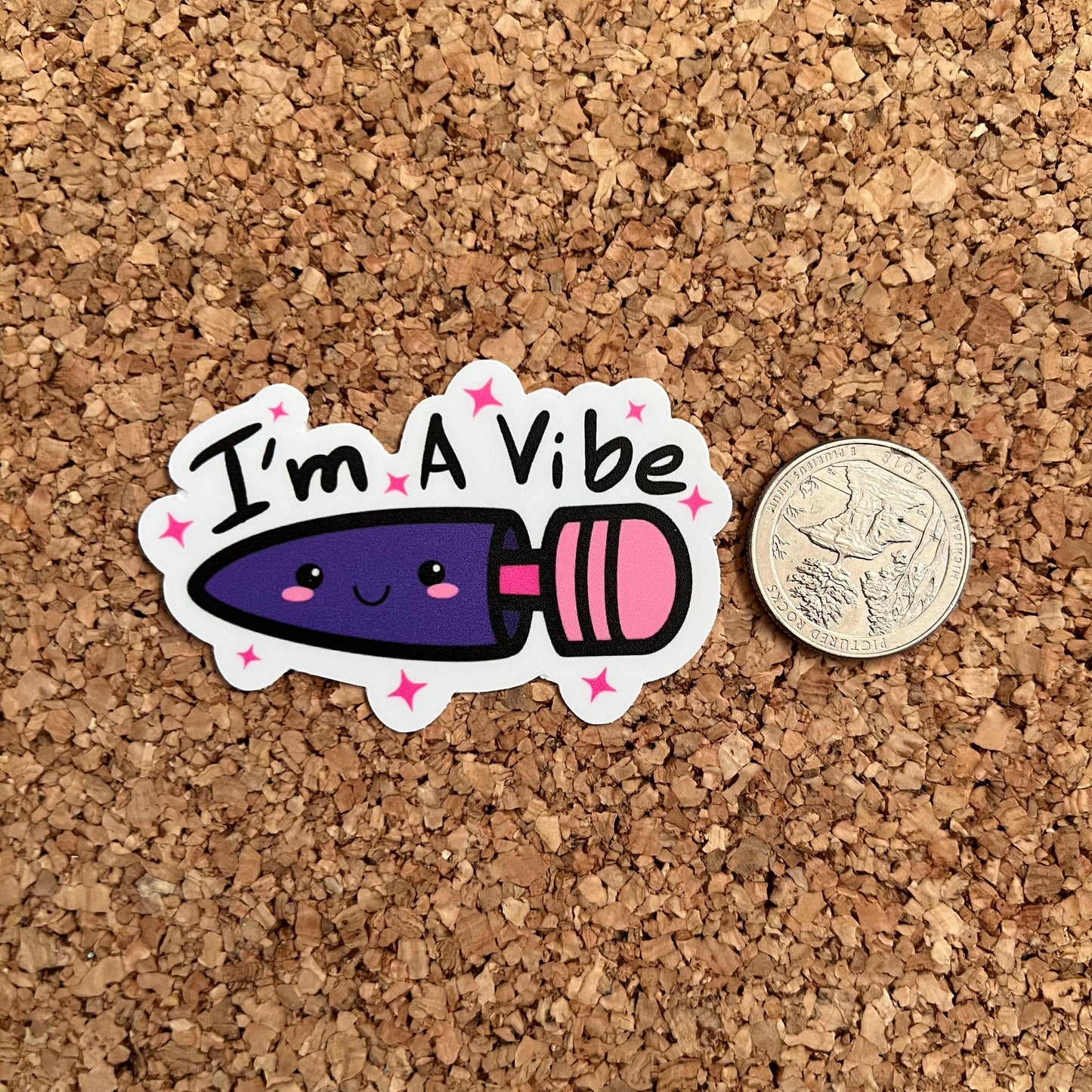 I’m a Vibe Kawaii 18+ NSFW Sticker