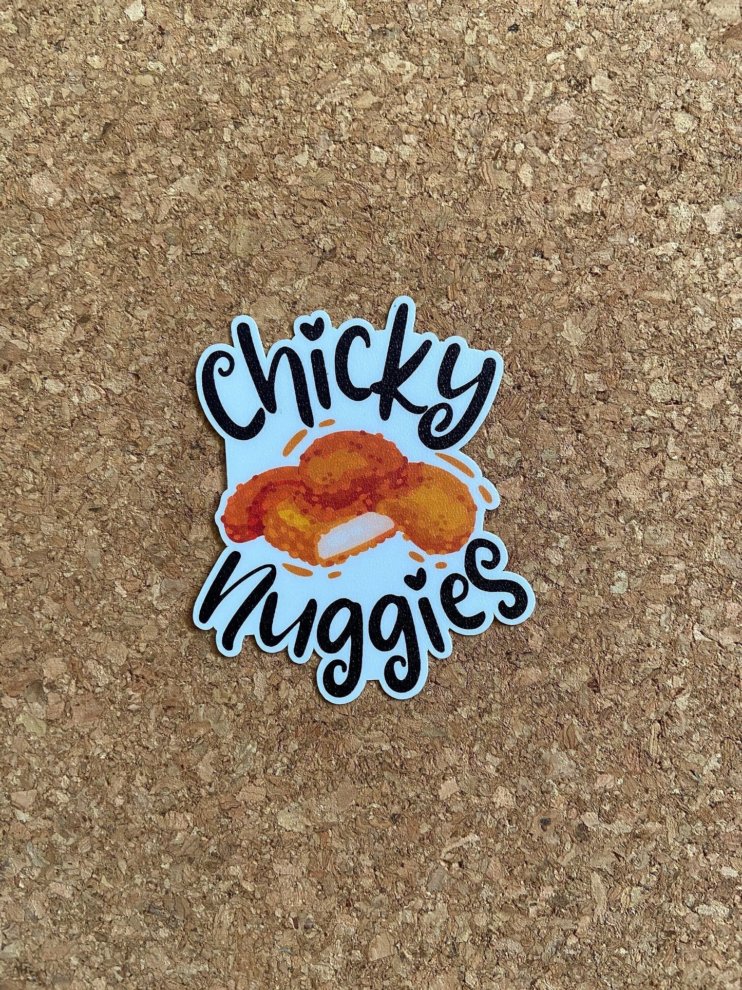 Chicky Nuggies Chicken Nugget Sticker
