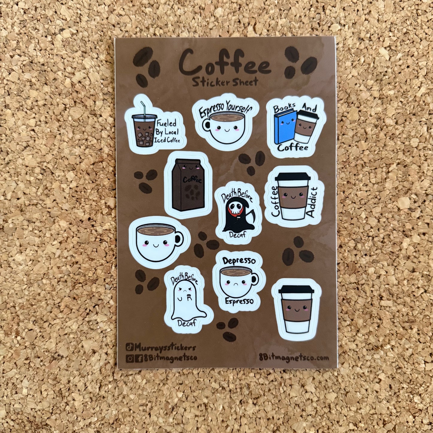 Coffee Sticker Sheet