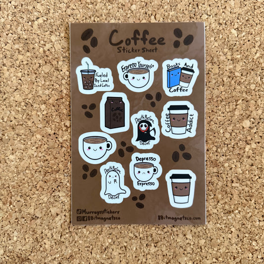 Coffee Sticker Sheet