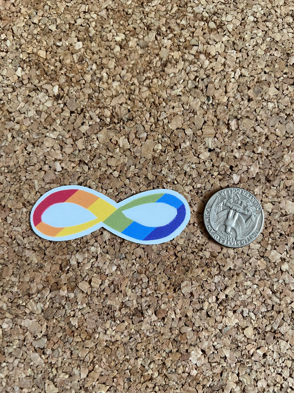 Infinity Loop Autism Autism Infinity Loop Sticker – 8 Bit Magnets Co