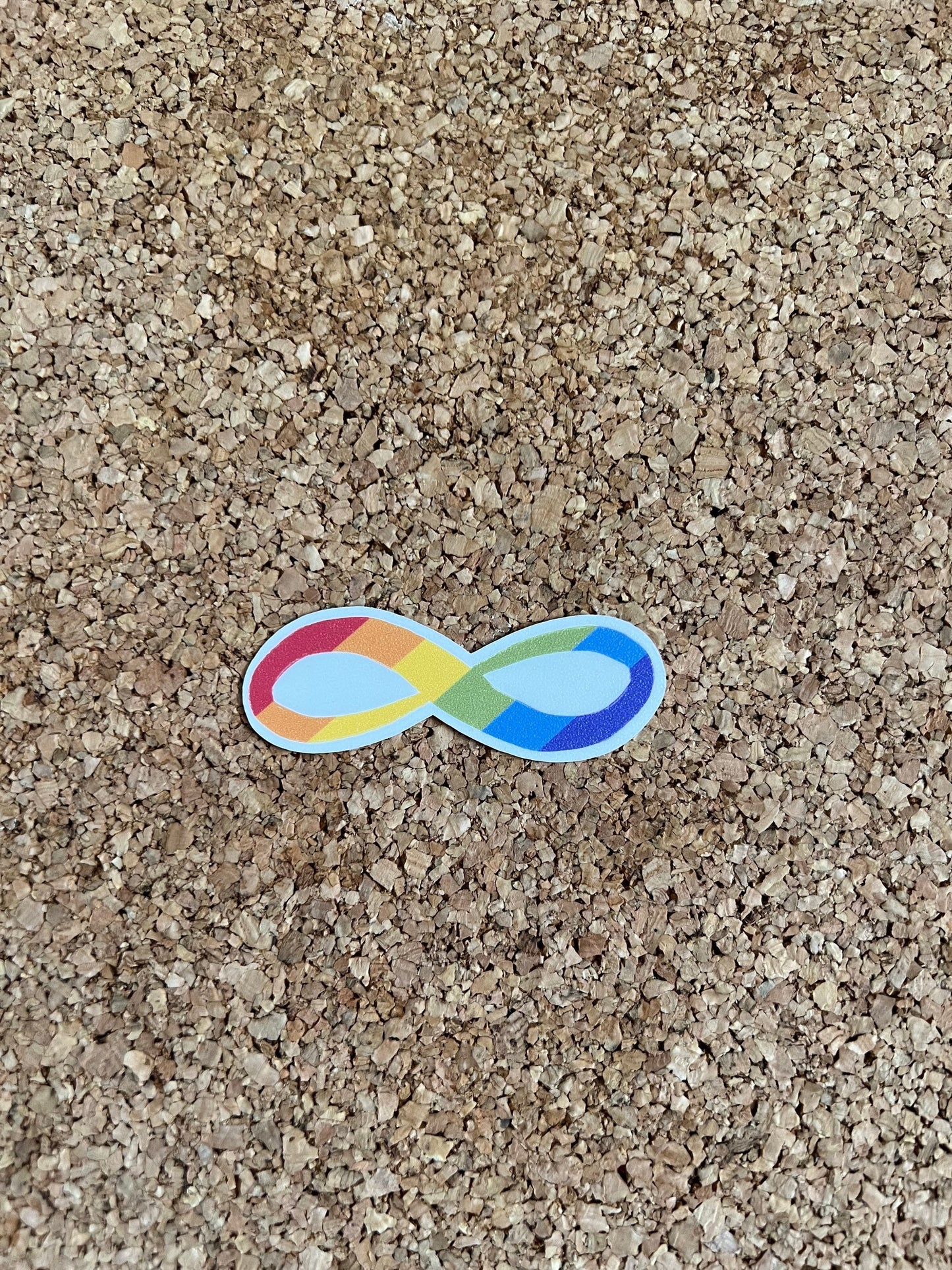 Autism Infinity Loop Sticker – 8 Bit Magnets Co
