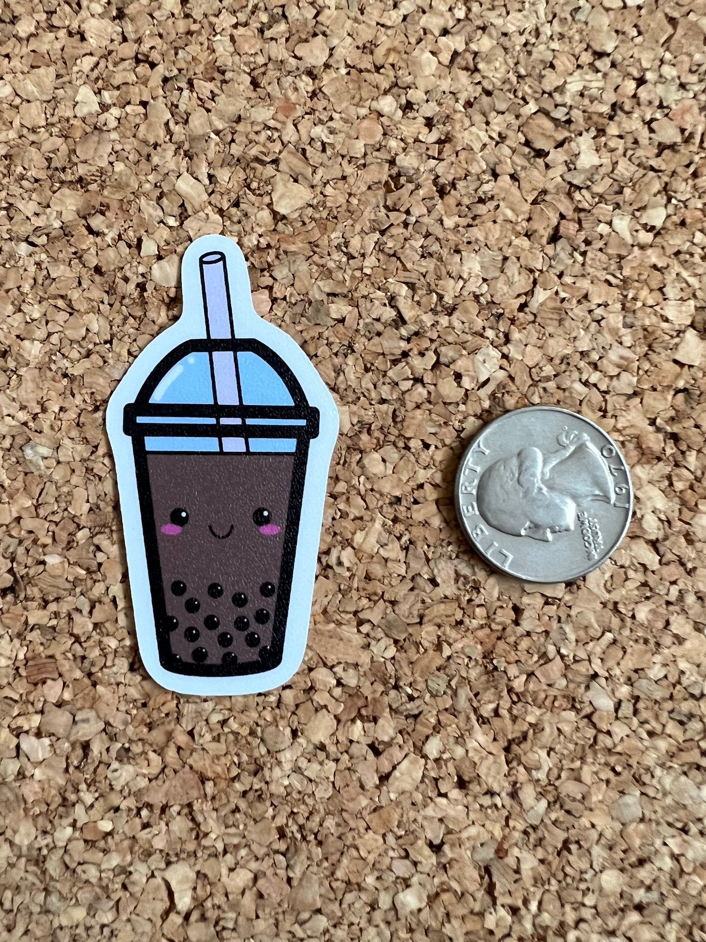 Kawaii Boba Tea Bubble Milk Tea Sticker