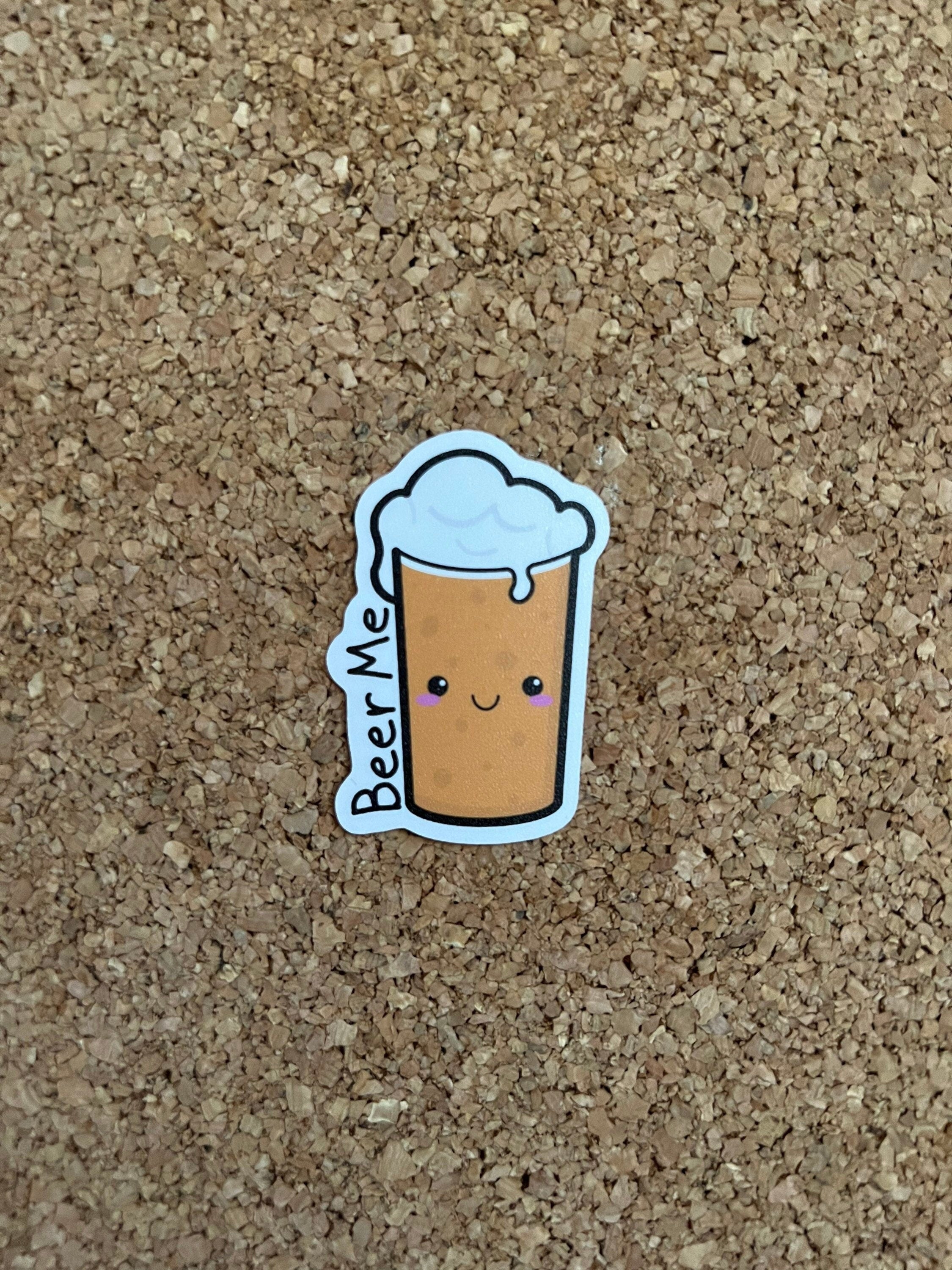 Beer Me Craft Beer Sticker – 8 Bit Magnets Co